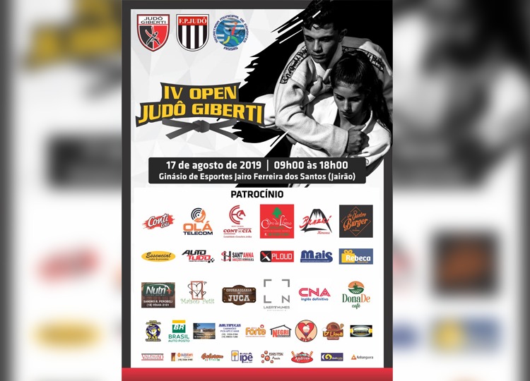 IV Open de Judô será no Jairão neste sábado, 17