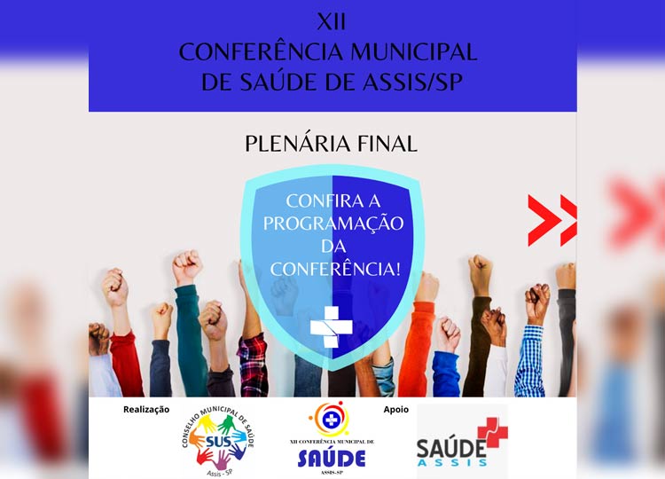 Nesta quinta-feira, 12, começa a XII Conferência Municipal de Saúde de Assis