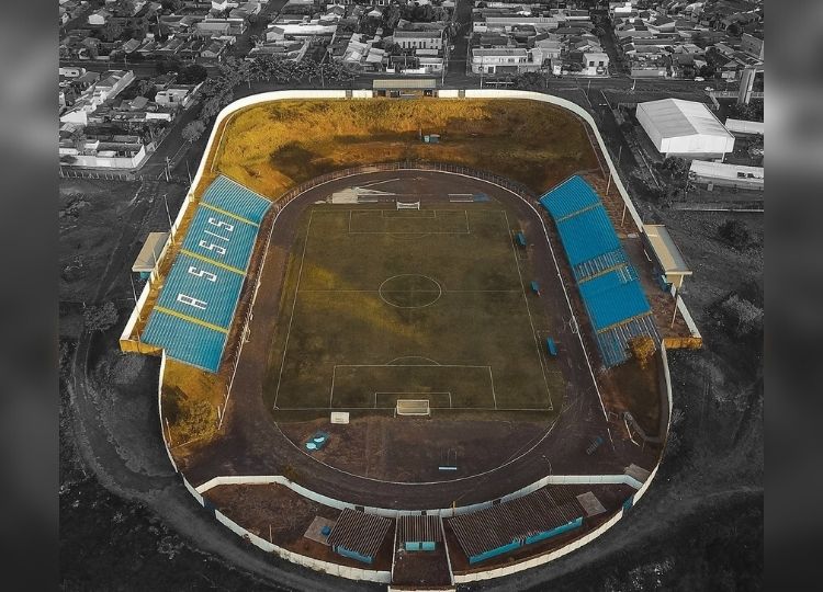 ESPORTE EM MOVIMENTO: Iniciadas as obras de cobertura do Estádio Municipal Antônio Viana Silva - Tonicão