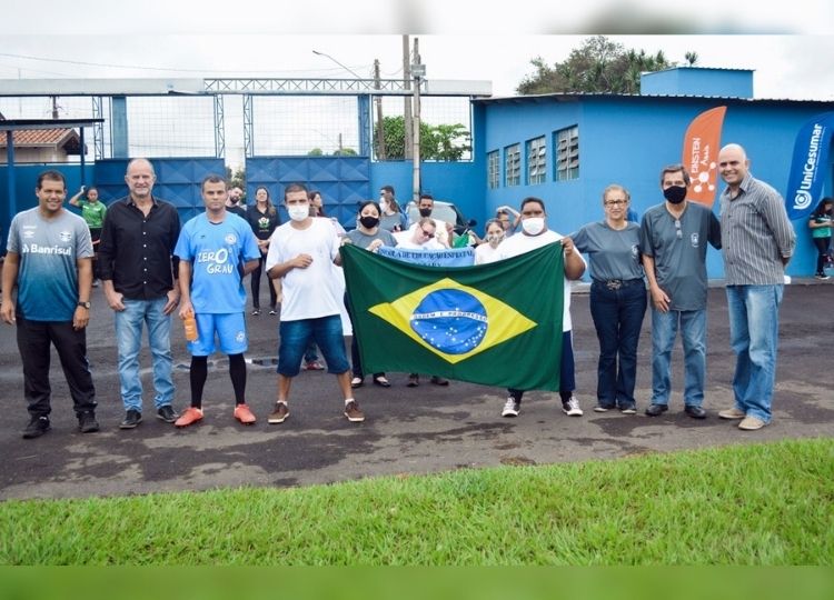 ESPORTE EM MOVIMENTO: Evento beneficente em Prol da APAE arrecada 42 cestas básicas e diversos alimentos