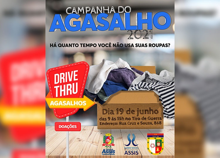 Fundo Social e Tiro de Guerra fazem Drive Thru neste sábado 