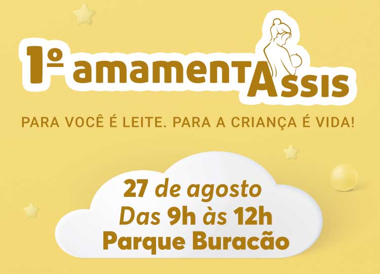 1º amamentAssis acontece no próximo domingo, 27