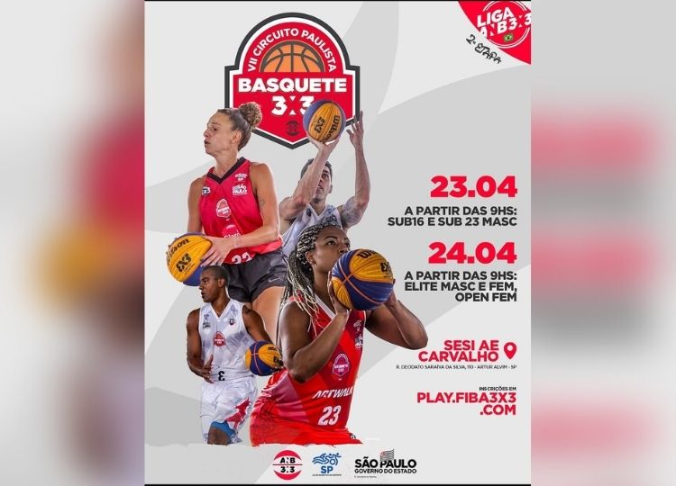 ESPORTE EM MOVIMENTO: Assis participa da 2ª etapa do VII Circuito Paulista de Basquete 3x3 