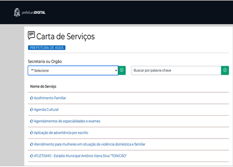 GESTÃO PÚBLICA EM MOVIMENTO: Prefeitura de Assis lança guia de serviços ao cidadão
