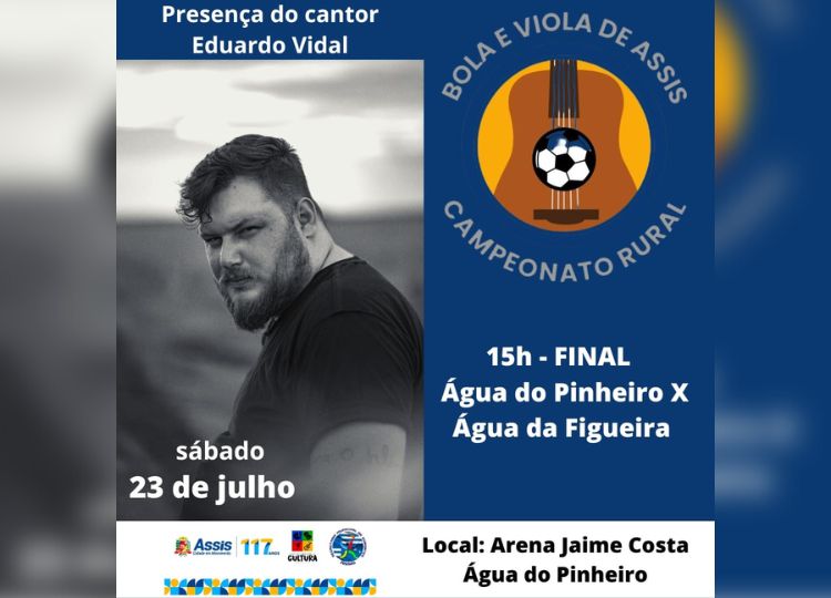 BOLA E VIOLA: Final do 1º Torneio será neste sábado, dia 23