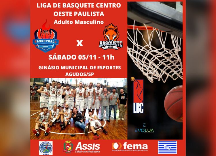 Basquete Assis faz semifinal neste sábado em Agudos pela LBC