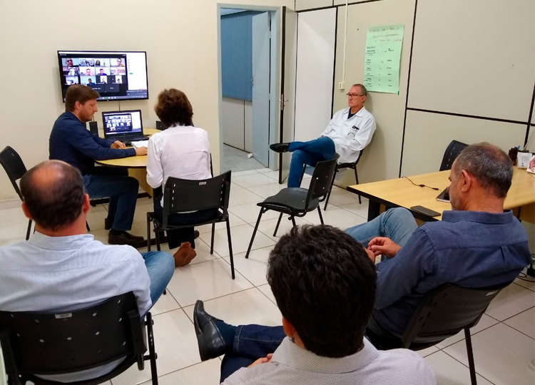Comitê de Contingenciamento da COVID-19 faz reunião por videoconferência