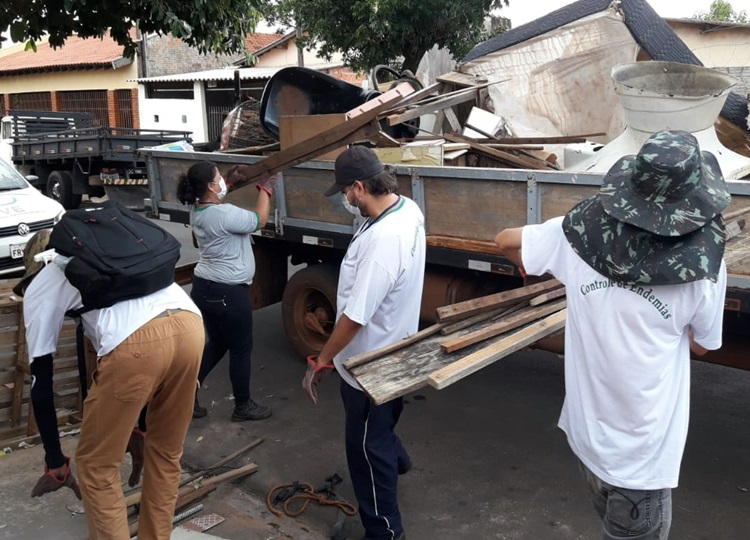 Saúde continua recolha de materiais inservíveis no  Parque Universitário