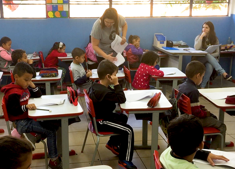 Alunos de 1º e 2º anos são avaliados pelo Mais Alfabetização