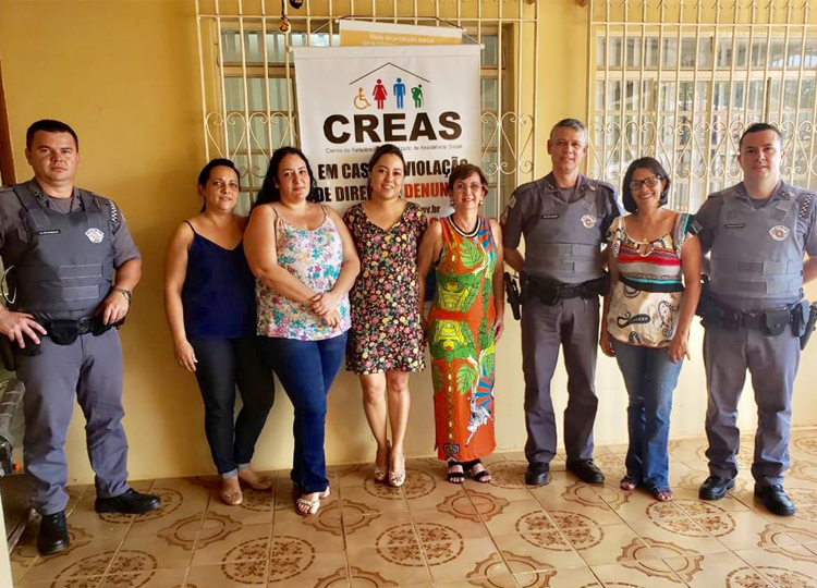 Assistência Social e Polícia Militar firmam parceria para combater problemas sociais