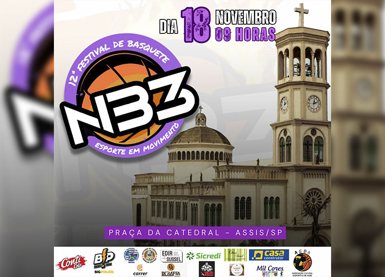 12° Festival NB3 acontece neste sábado, no coração de Assis