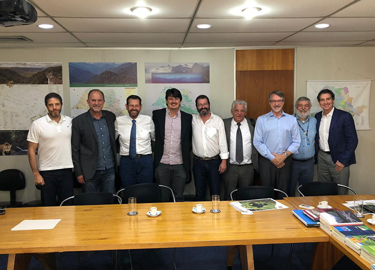 Prefeito discute pautas com Secretário de Infraestrutura e Meio Ambiente do Estado