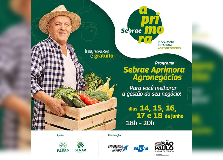Sebrae Marília oferece Programa de Aprimoramento no Agronegócio aos produtores rurais da região de Assis 