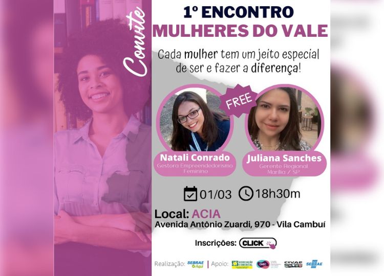 Evento para mulheres do Vale do Paranapanema será realizado em Assis