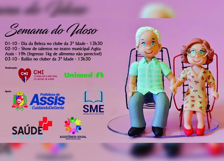 Semana do Idoso tem programação especial