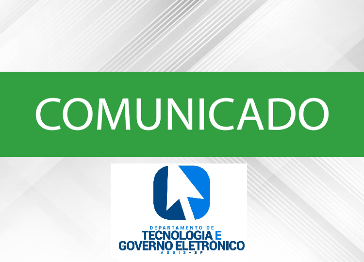 Comunicado - Falta de Energia Elétrica