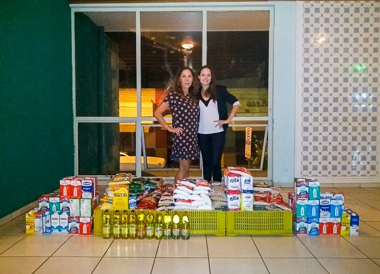 Palestra em coaching arrecada 224 kg de alimentos para o Fundo Social