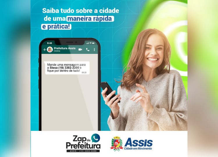 Zap da Prefeitura mantém-se na "zona de excelência" na avaliação dos usuários