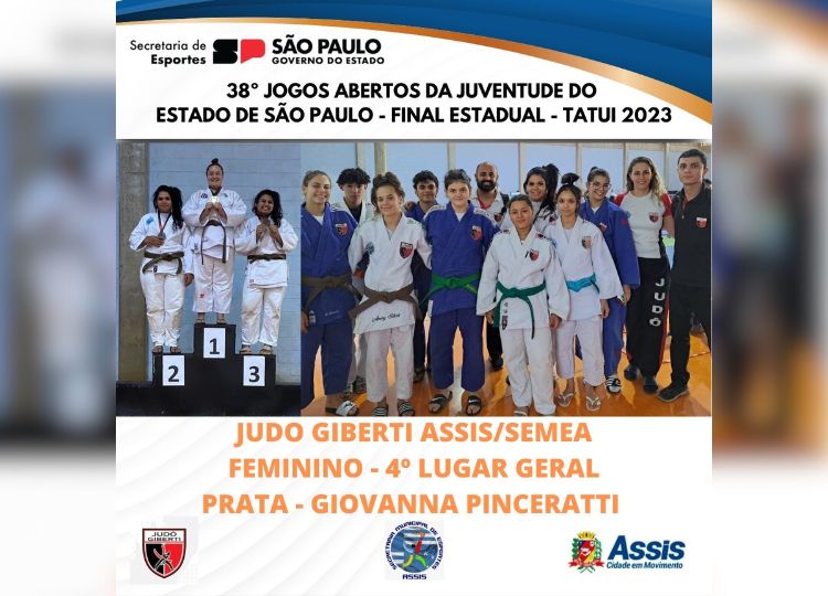 Assis brilha nos 38º Jogos Abertos da Juventude conquistando medalhas e posições de destaque