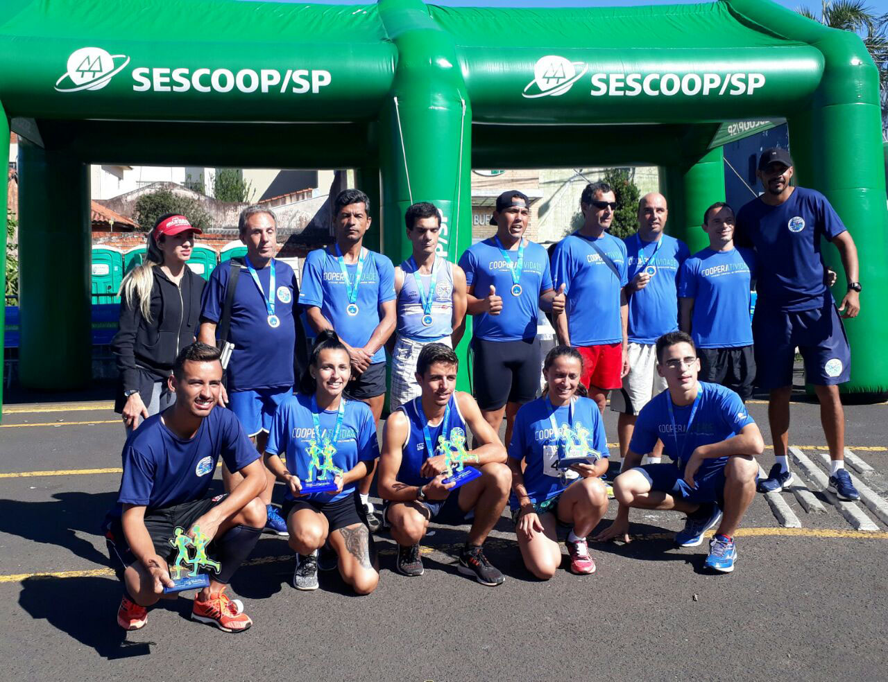 Atletas da SEMEA são campeões na 1ª Corrida da Cooperatividade/Sescoop