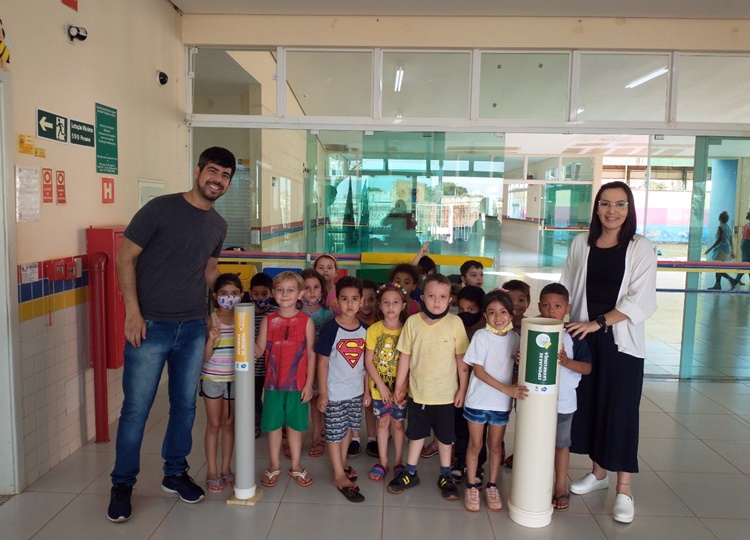 Prefeitura inicia entrega de ecopontos nas escolas da Rede Municipal de Ensino e nas Unidades de Saúde