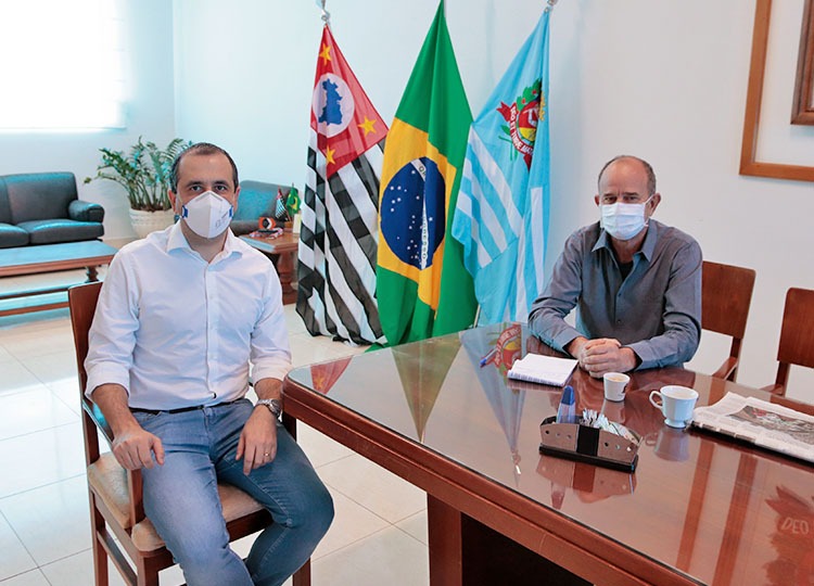 Prefeito e presidente da Câmara Municipal avaliam ações em prol do desenvolvimento do Município
