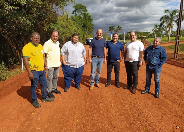 Obras de asfaltamento da Estrada da Água da Fortuna são iniciadas