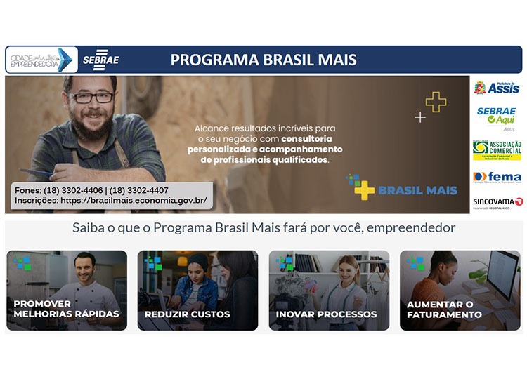 SEBRAE oferece curso de aprimoramento nos negócios para empreendedores de Assis e região 