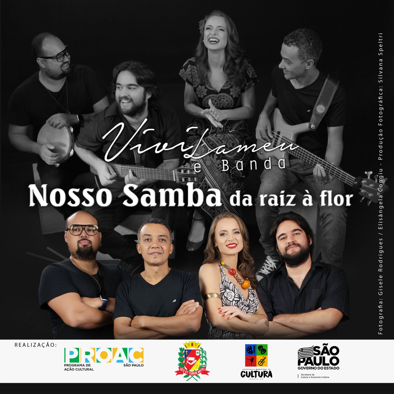 Vivi Lameu e banda se apresentam no Parque Buracão domingo, 5