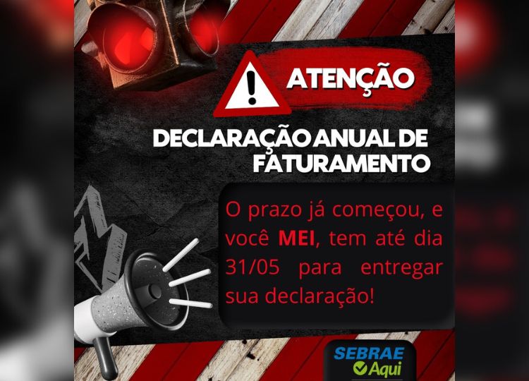 Declaração ‘Anual de Faturamento’ do MEI deve ser entregue até 31 de maio