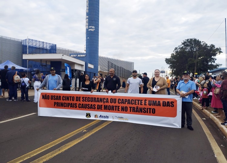 Departamento de Trânsito realiza Campanha do Maio Amarelo