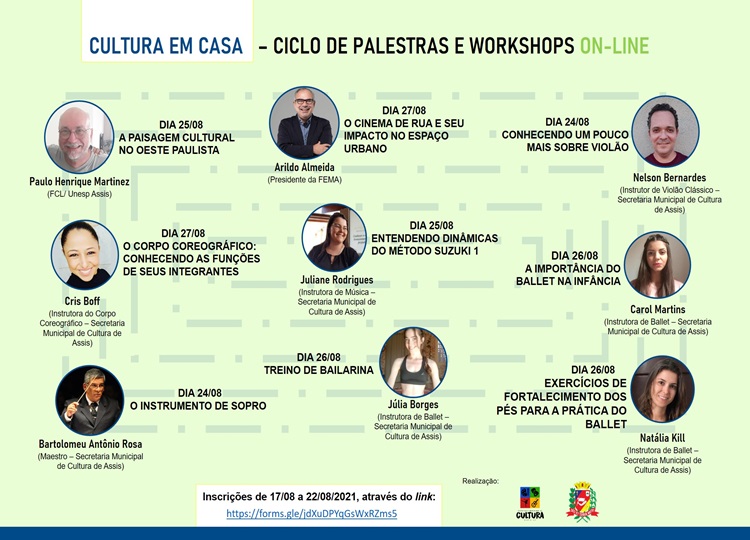 Prefeitura promove “Cultura em Casa”