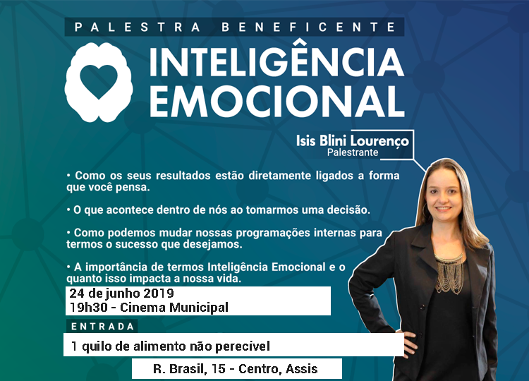 Fundo Social traz para Assis palestra gratuita sobre inteligência emocional
