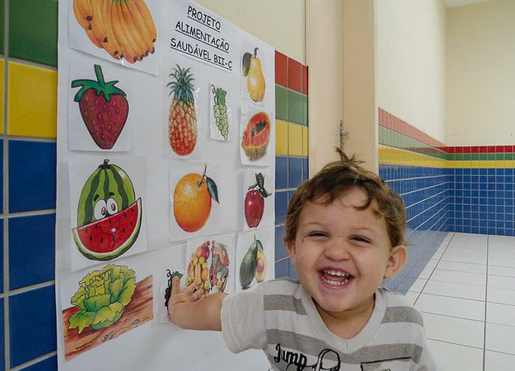 EMEI Bambalalão estimula alimentação saudável na Educação Infantil