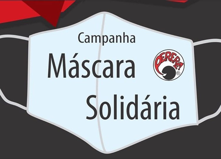 Pererê troca máscara por alimentos para doar ao Fundo Social 