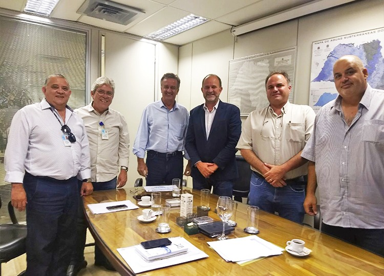 Prefeito de Assis e secretário de Desenvolvimento Econômico visitam SABESP