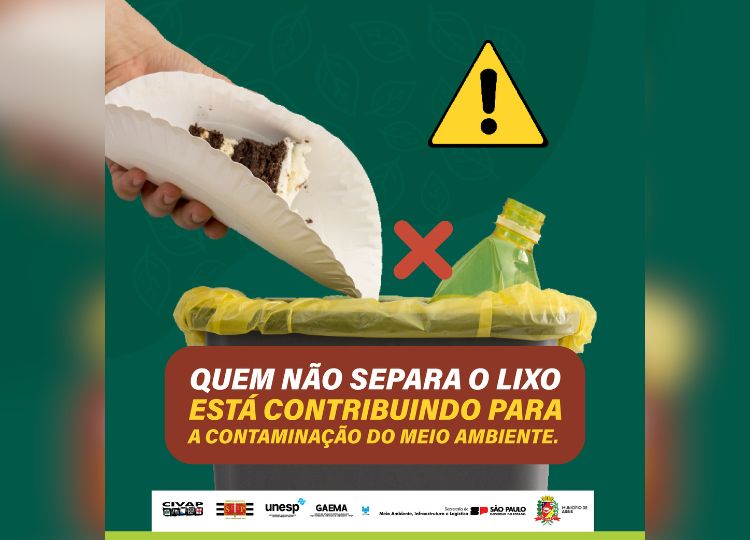 Campanha "Eu Separo, Eu Reciclo" une instituições no Combate à Poluição em Assis