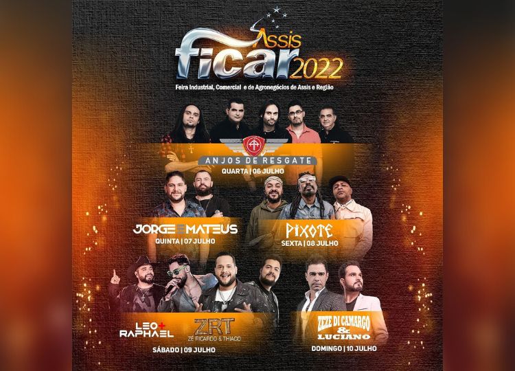 FICAR 2022: Comissão Organizadora divulga a programação completa das atrações 