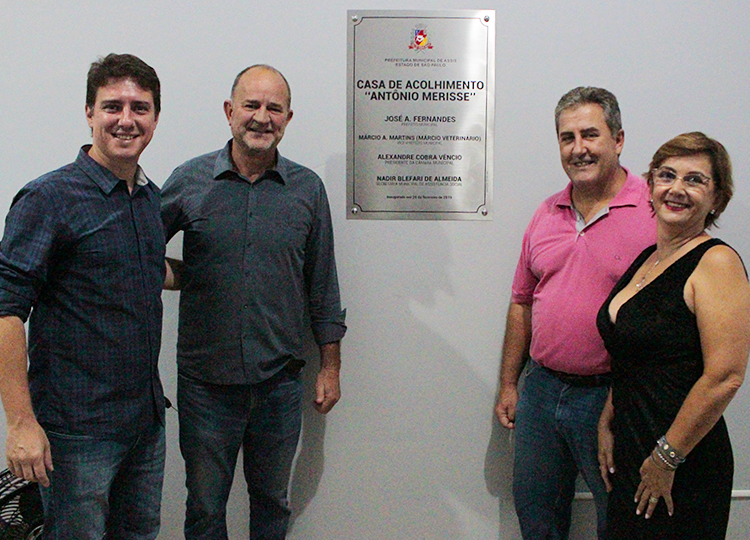 Prefeitura inaugura sede própria da Casa de Acolhida
