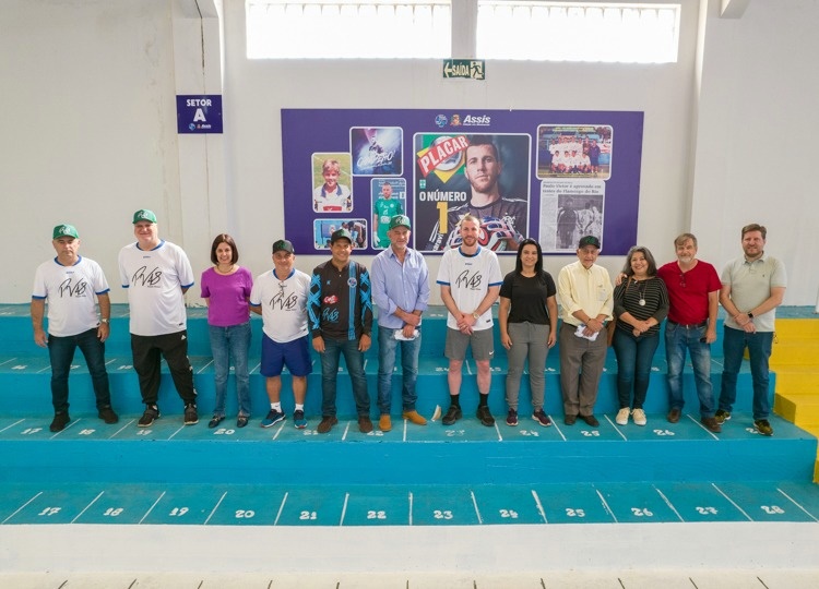 Ginásio de Esportes José Nigro – GEMA é reformado e presta homenagem a atletas assisenses