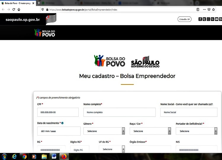 Inscrições para o ‘Bolsa Empreendedor’ se encerram no próximo domingo, 19