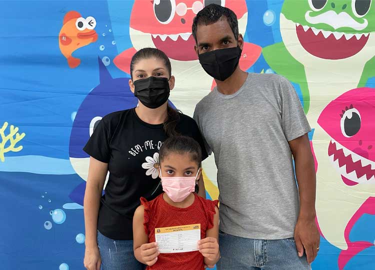 SAÚDE EM MOVIMENTO: Saúde vacina quase 500 crianças no último sábado, 22