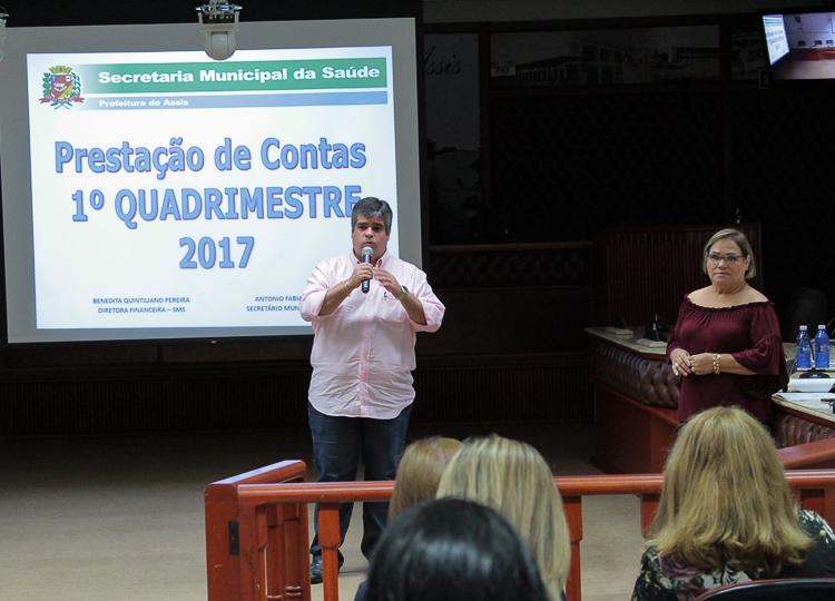 Saúde apresenta balanço orçamentário do 1º quadrimestre