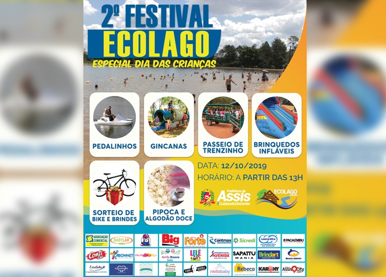 Neste sábado, 12, tem Especial Dia das Crianças no Ecolago