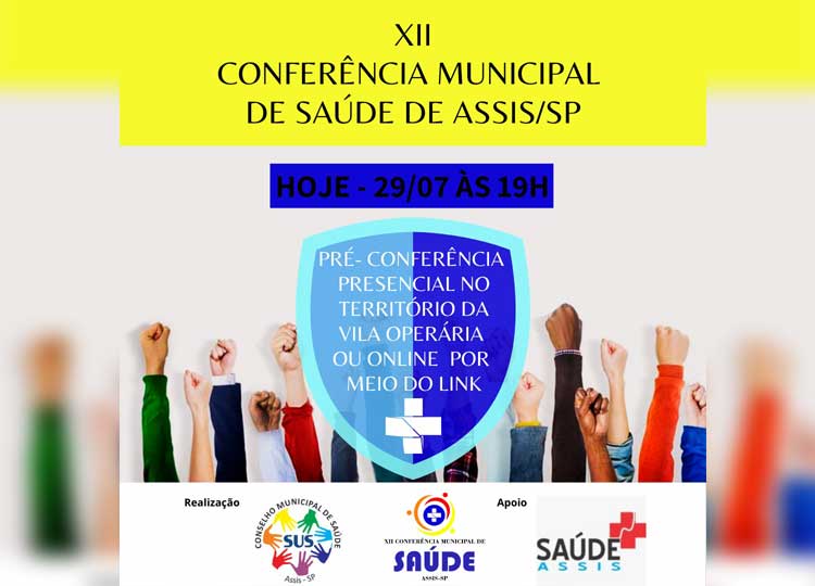 Pré-Conferência de Saúde segue nesta quinta-feira, 29, para o território Vila Operária