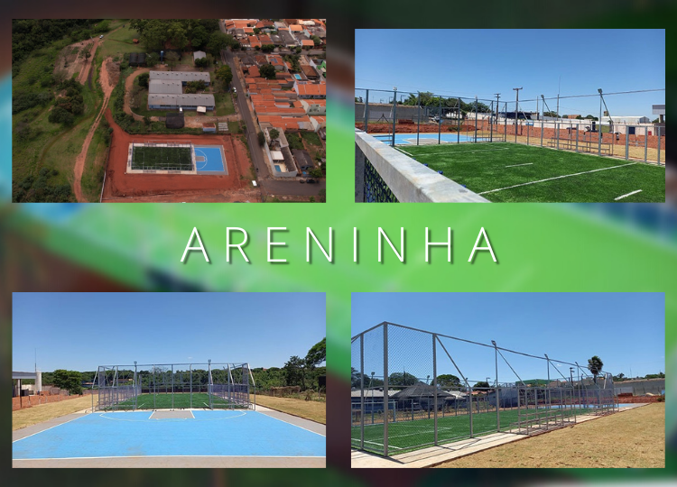 Prefeitura inaugura ‘Areninha’ neste domingo, dia 04