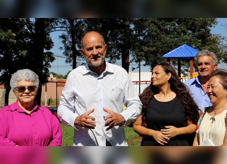 Prefeito e Secretária da Educação visitam EMEI Prof.ª Judith de Oliveira Garcez