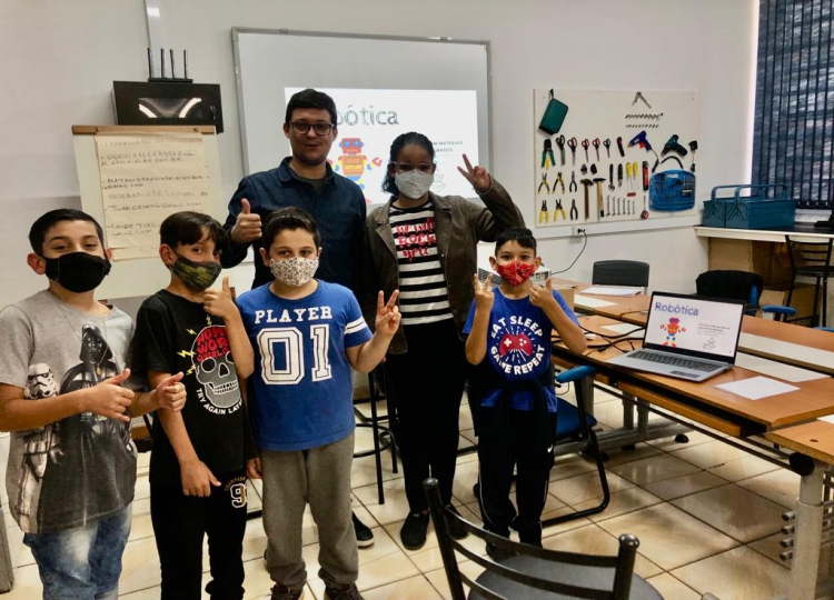 Inscrições para aulas de Robótica educacional para alunos da rede municipal estão abertas