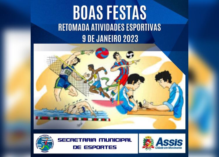 Secretaria de Esportes divulga recesso das atividades esportivas a partir desta sexta-feira, 23