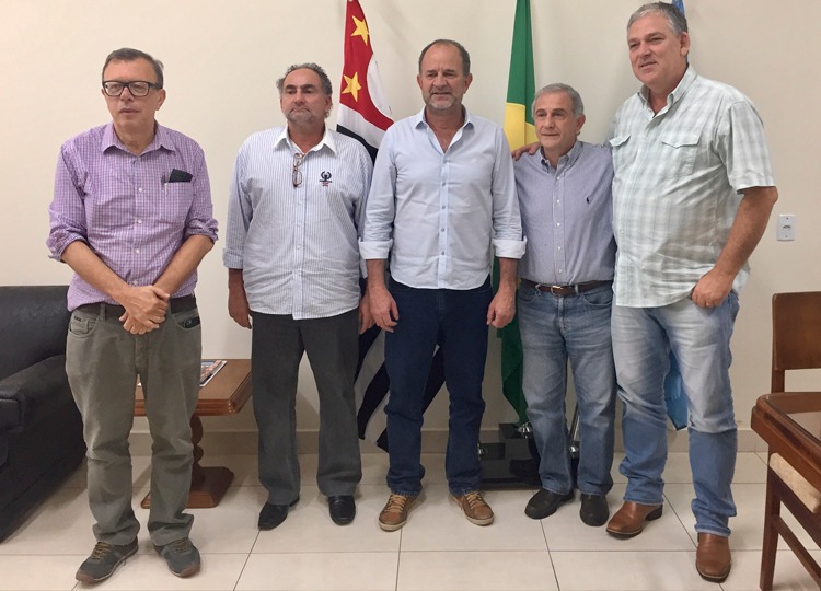 Presidente do FECOMÉRCIO e provedor do Hospital do Câncer de Barretos visita prefeito de Assis